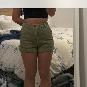 Forever 21 Sage Green Women's Bermudas
